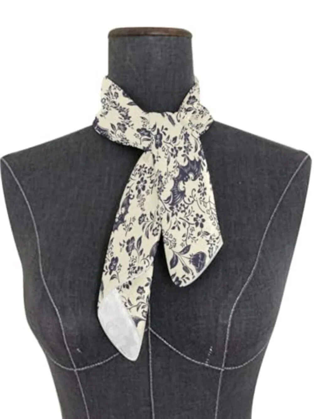 Silk Scarf Head Wrap Bandana Hair Accessories Multi-Function